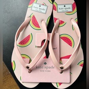 Kate Spade • Pink Watermelon Flops